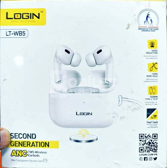 Login LT-WB5 Original Bluetooth Headsets 2ND Gen With ANC