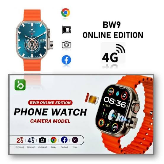 BW9 Online Edition Original High Quality 4G Smart Watch